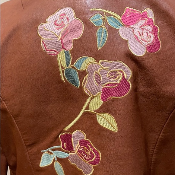 Guess GBrand Leather Jacket M - Picture 8 of 16